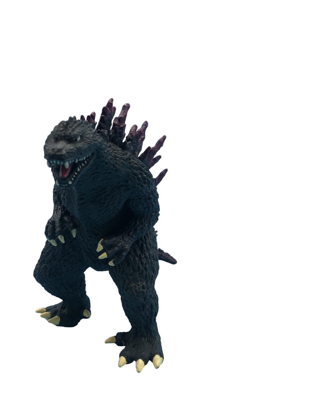 Godzilla 7in Action Figure Toy Black Purple Spikes Movie Monster Unboxed